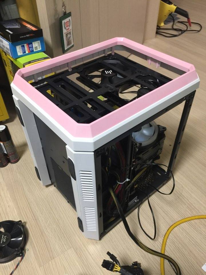 Man Says He Spent 100 Hours Making This D.Va PC
