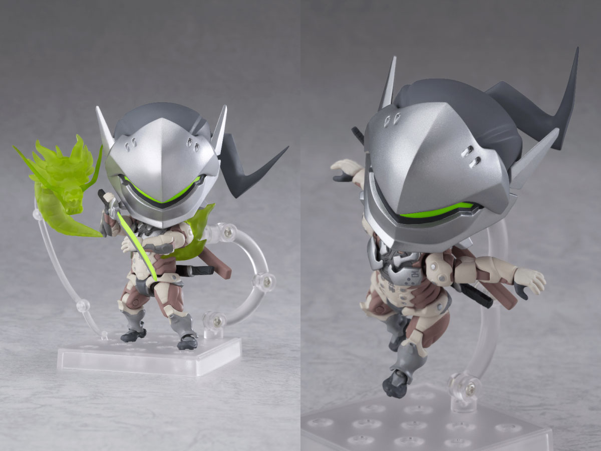 Look At These Little Hanzo And Genji Action Figures