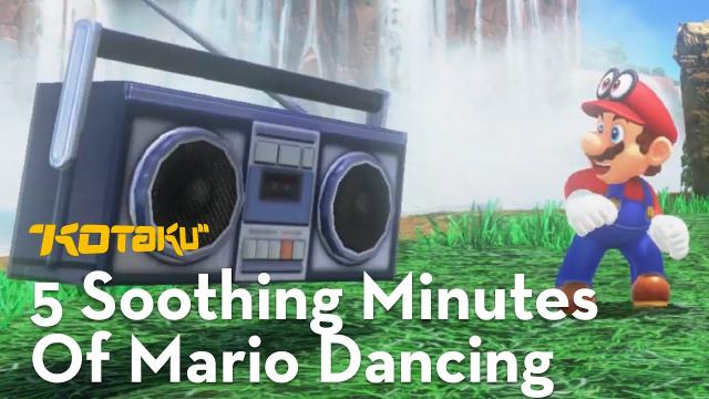 Here’s 5 Soothing Minutes Of Mario Dancing