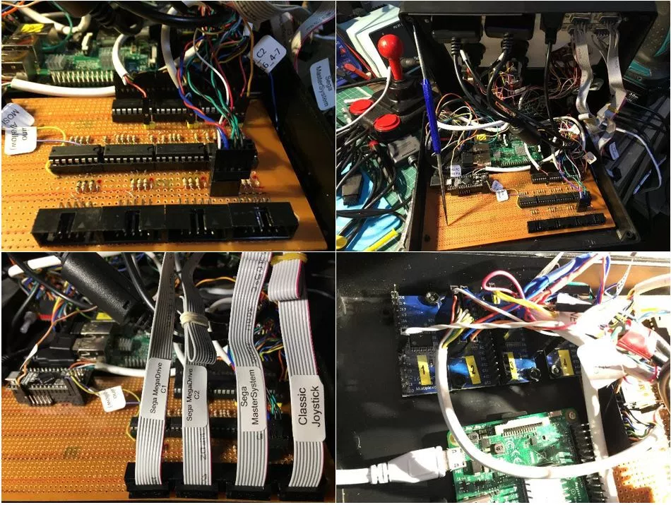 Modder Hacks RetroPie System So He Can Connect Every Controller He Owns 