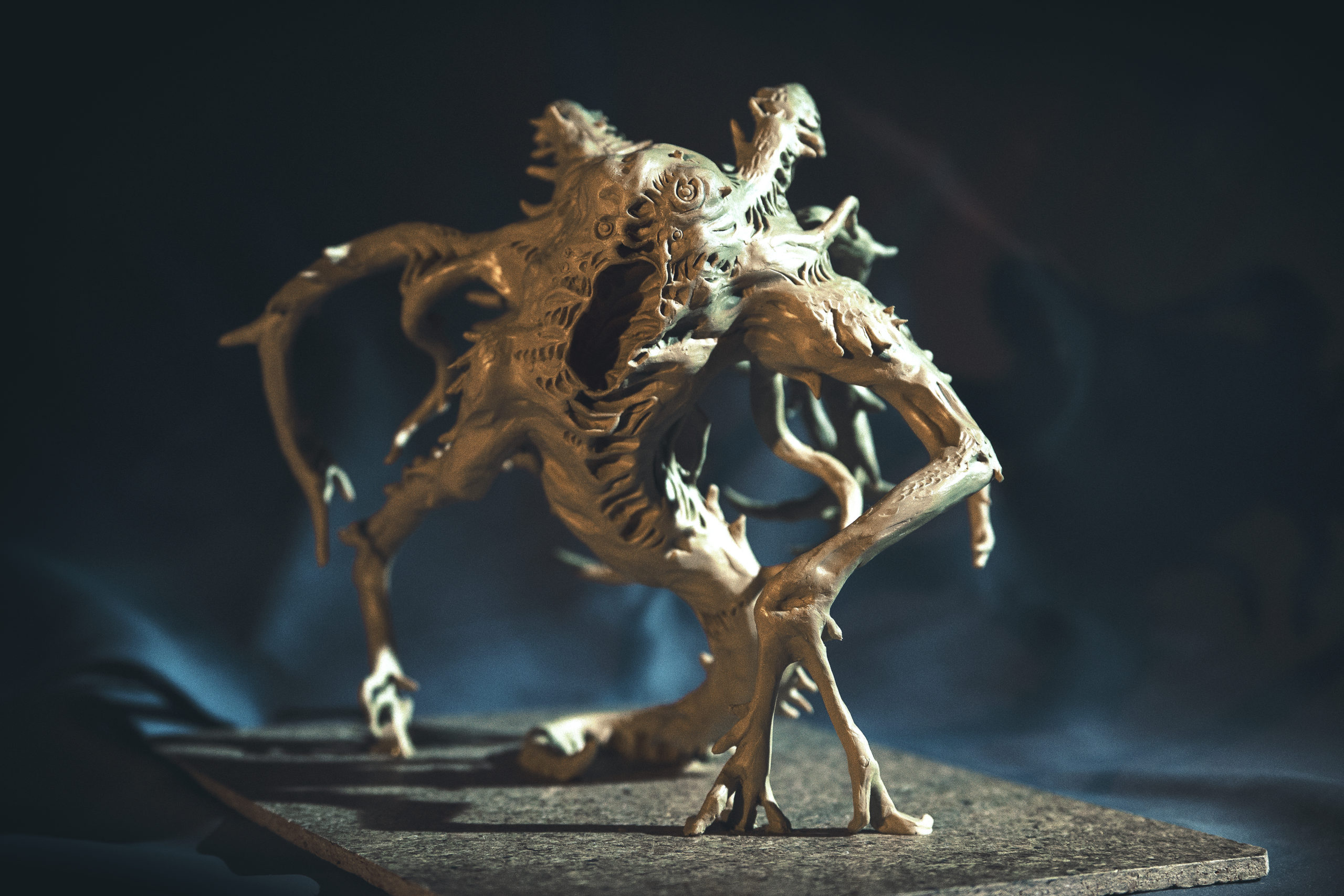 Fine Art: Lovecraftian Terror, Sculpted For A Video Game