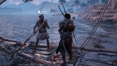 Here’s To Assassin’s Creed Origins’ Helpful Boat Guy