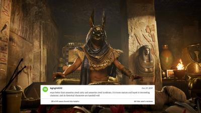 Assassin’s Creed Origins Metacritic Flooded With Fake Positive User Reviews