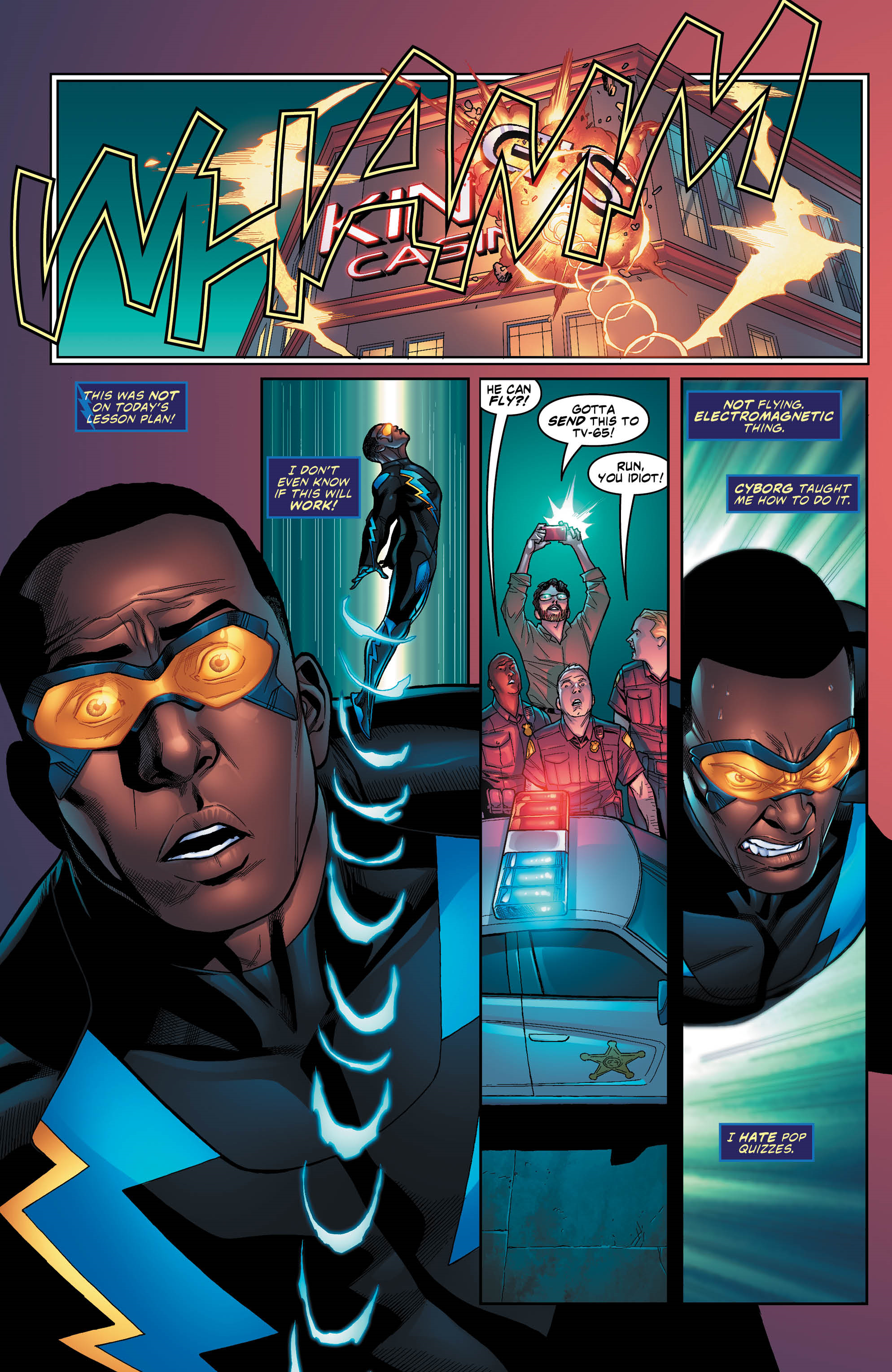 In DC’s New Black Lightning Comic, Jefferson Pierce Is A Hero Reimagined For A New Era