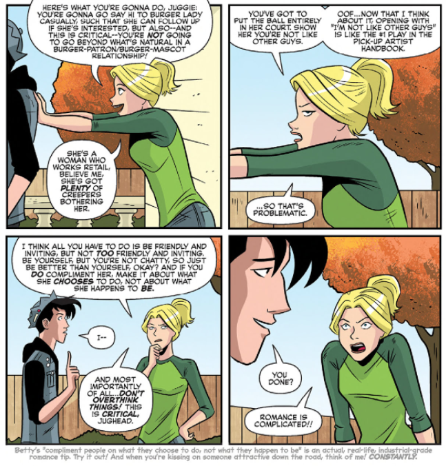 Here’s A Great Romance Tip From Jughead, Of All Places