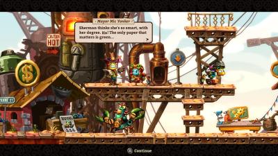 SteamWorld Dig 2 Borrowed From Classic American Westerns