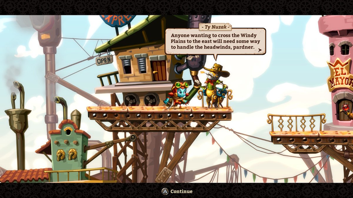 SteamWorld Dig 2 Borrowed From Classic American Westerns