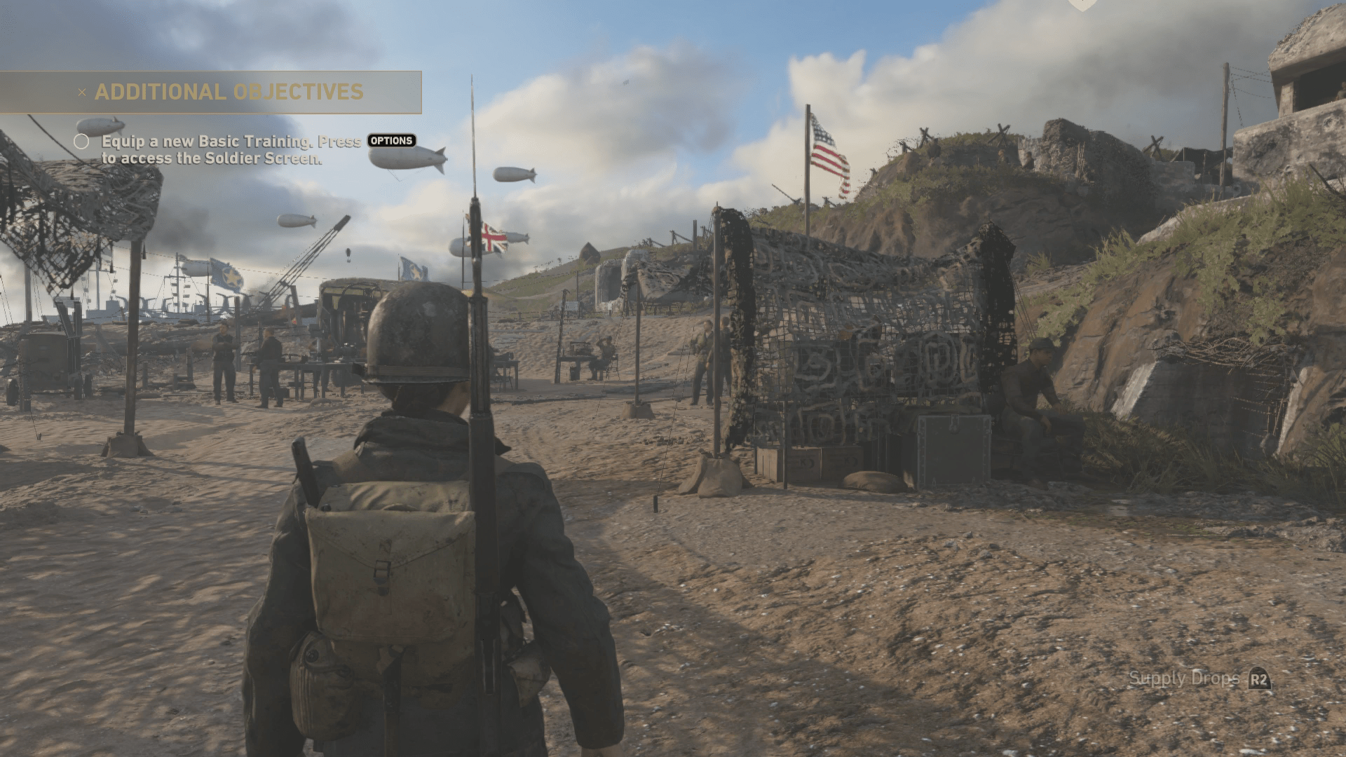Call Of Duty: WW2 HQ Lets You Socialise, Duel, And Play Pitfall