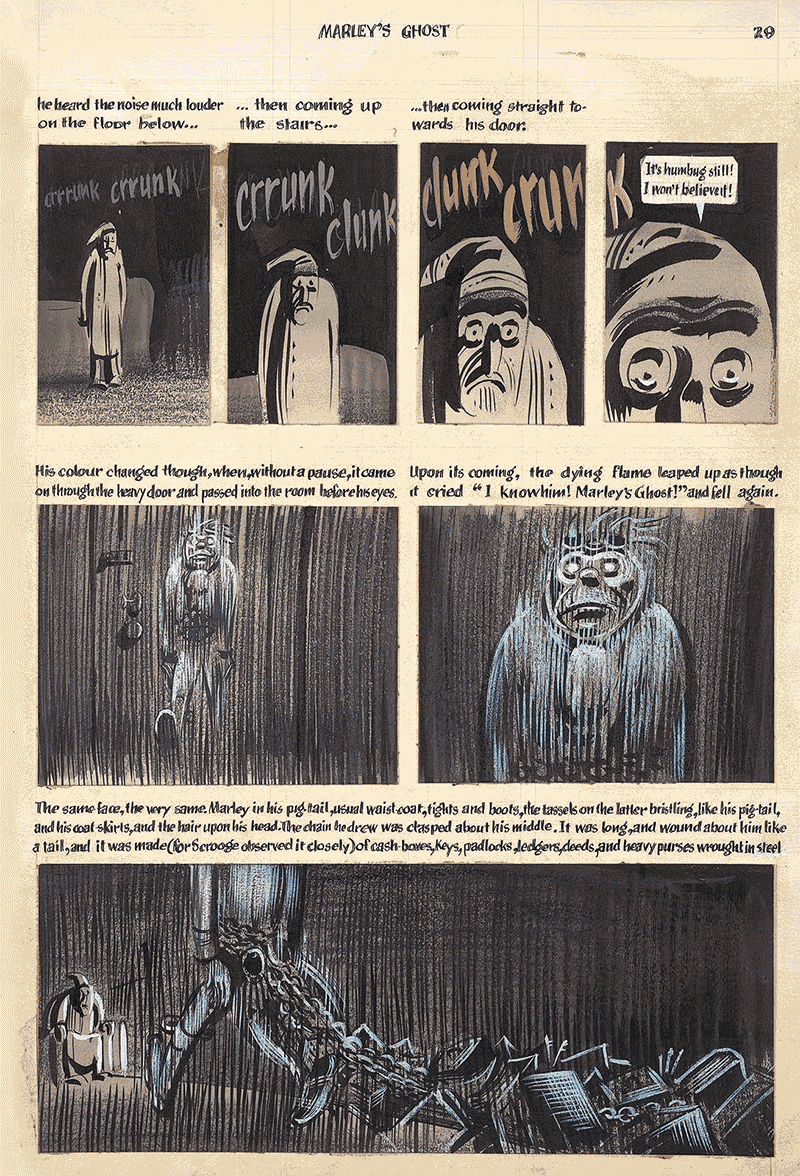 How An Artist Brought Harvey Kurtzman’s Unfinished Christmas Carol Graphic Novel To Life, Over Half A Century Later