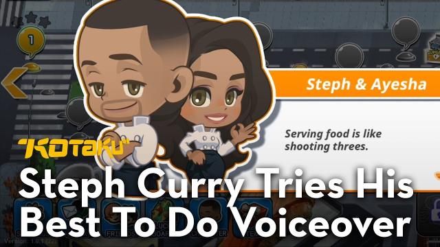 Steph Curry Is Amazing At Basketball, Needs Help With Voiceover