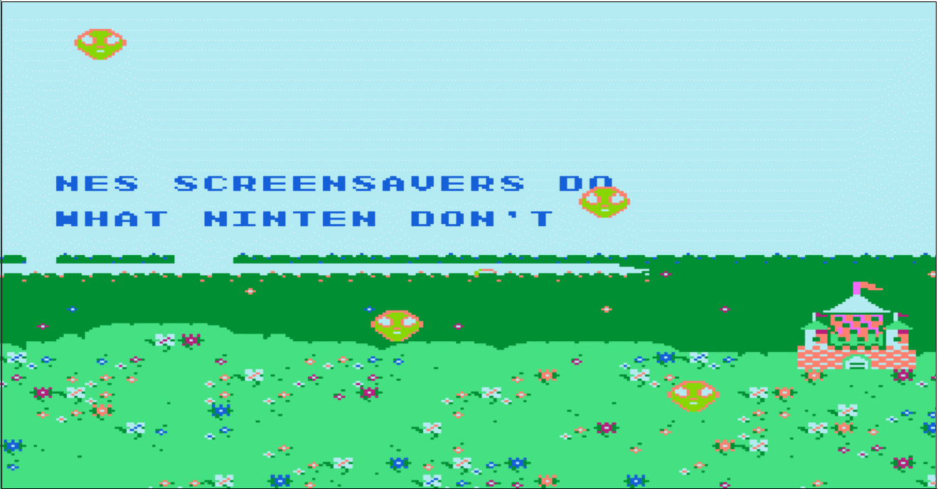 If The NES Had A Screensaver, It Might Look Like This