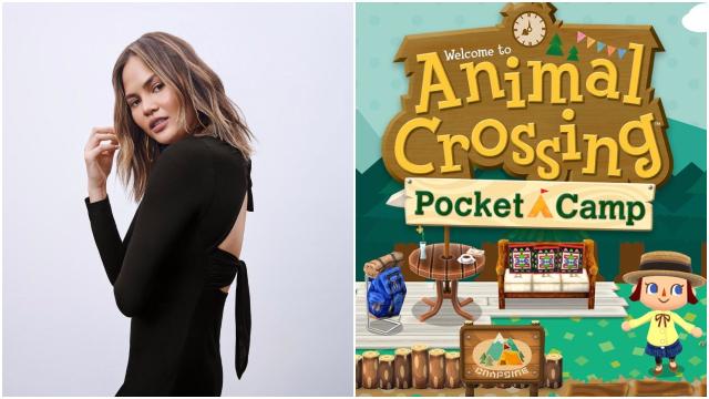 Chrissy Teigen Reviews Animal Crossing: Pocket Camp