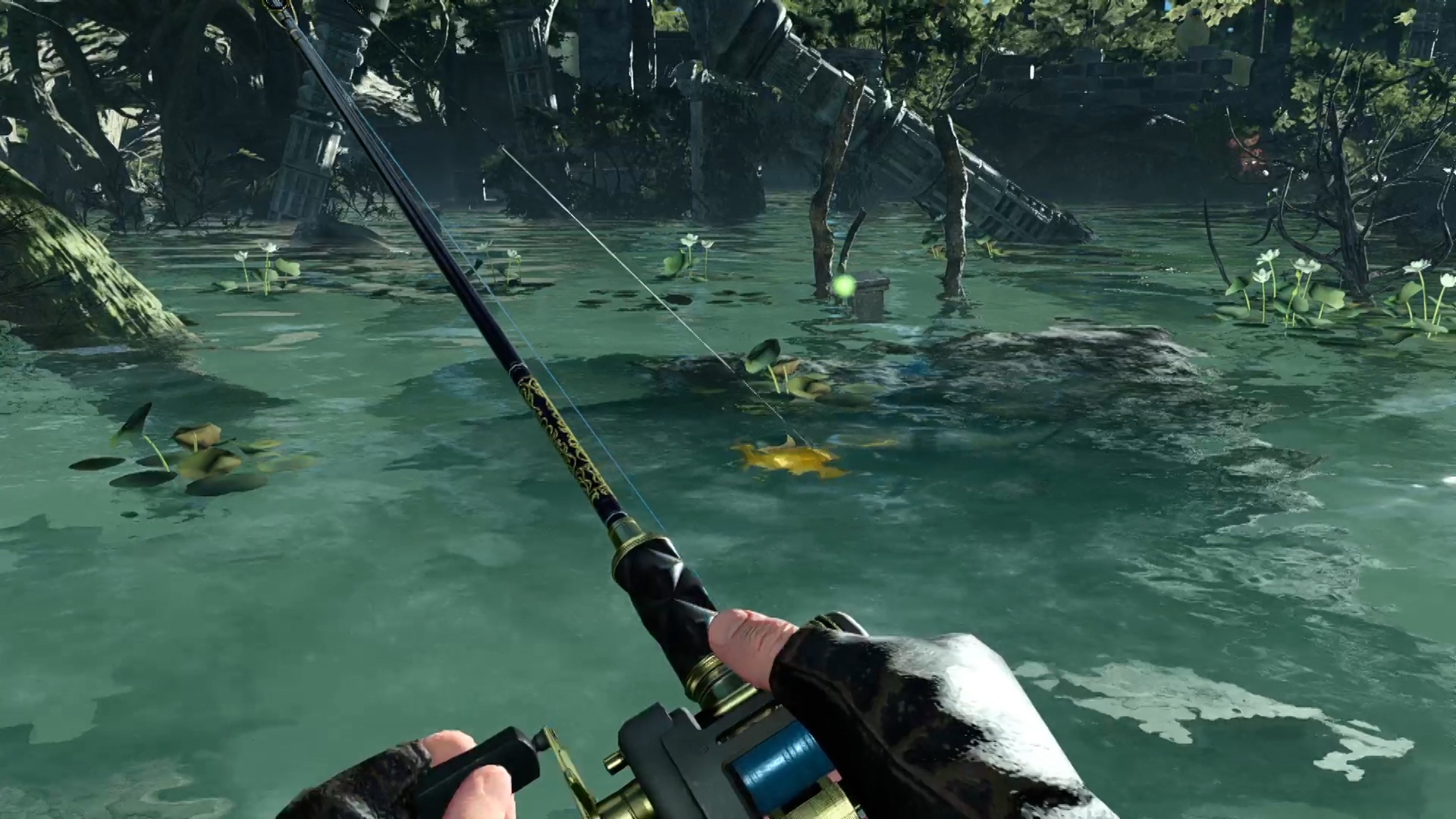 The Final Fantasy VR Fishing Game Is Not At All What I Expected