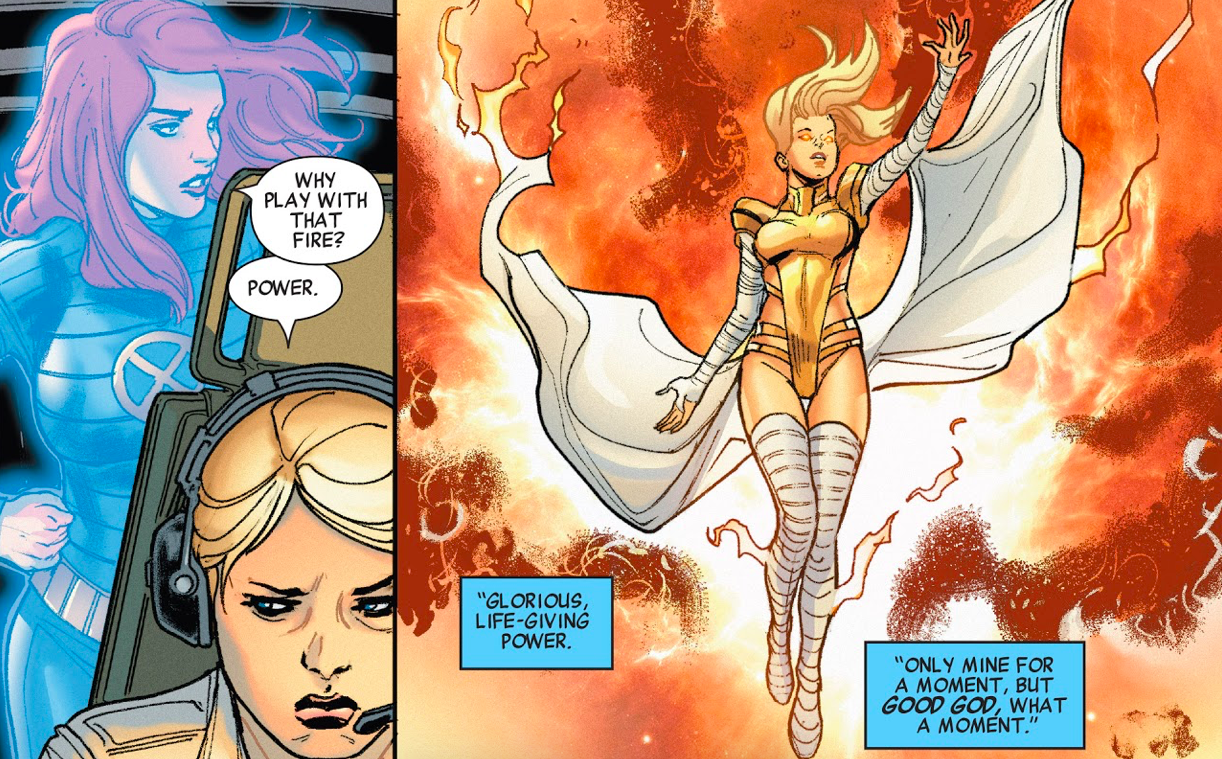 Jean Grey’s Phoenix Force Finally Makes Its Return In The Most Melodramatic Way