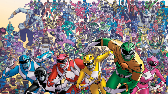 25 Years Of Power Rangers Are Uniting For Their Next Comic Crossover
