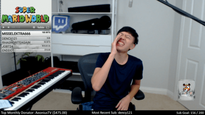 Twitch Man Plays Super Mario World Theme With His Nose, Says He Has Perfect Pitch