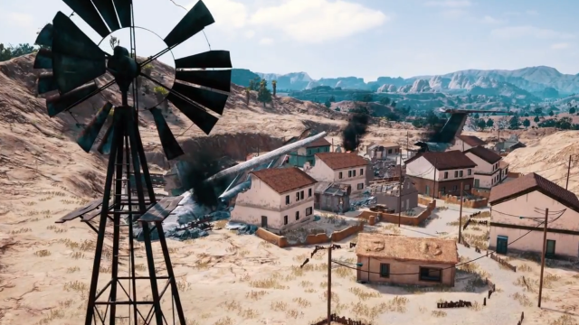 Our First Proper Look At PUBG’s Desert Map