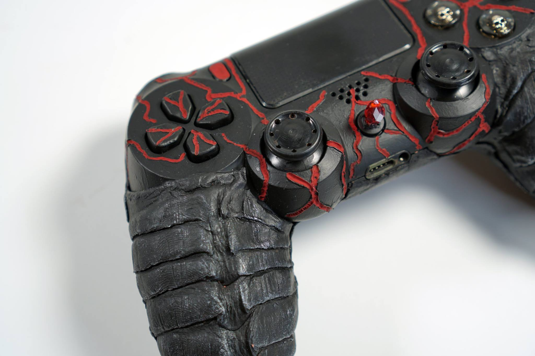 In Case You Wanted A PS4 Controller With Giant Fangs On It