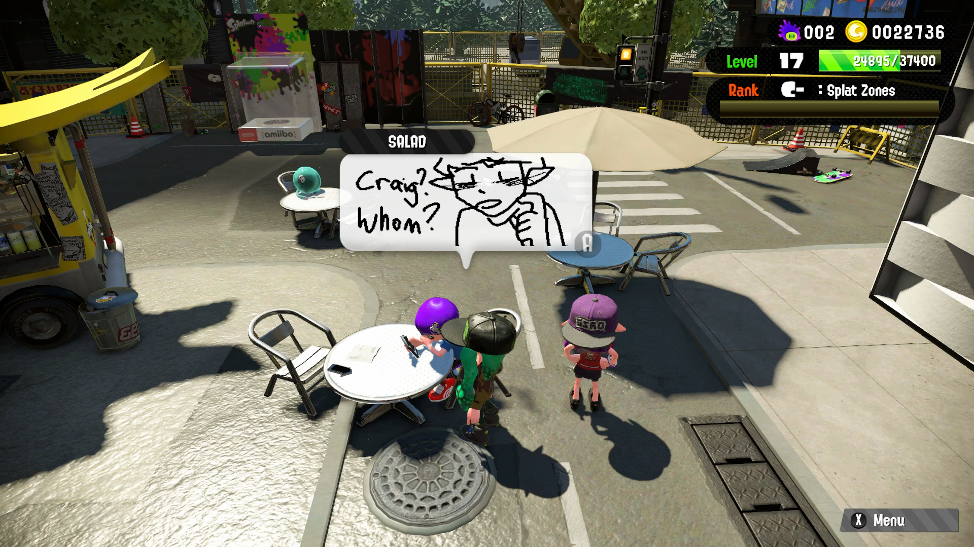 Splatoon 2’s Lobby Full Of Fans Rallying Behind Banned ‘Bike Cuck’ Player