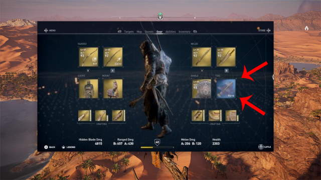 Assassin’s Creed Origins Patch Changes Hideous Blue Box Into Lovely Gold Box