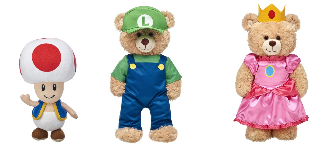 Mario And Bowser Get Along Much Better As Build-A-Bears