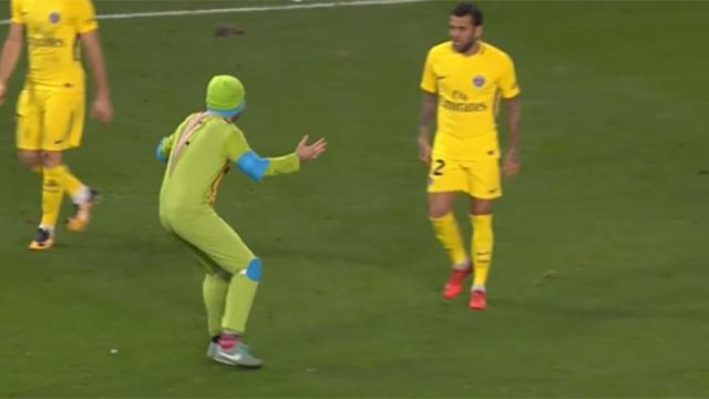 Grown Men Dressed As Ninja Turtles Interrupt European Soccer Game