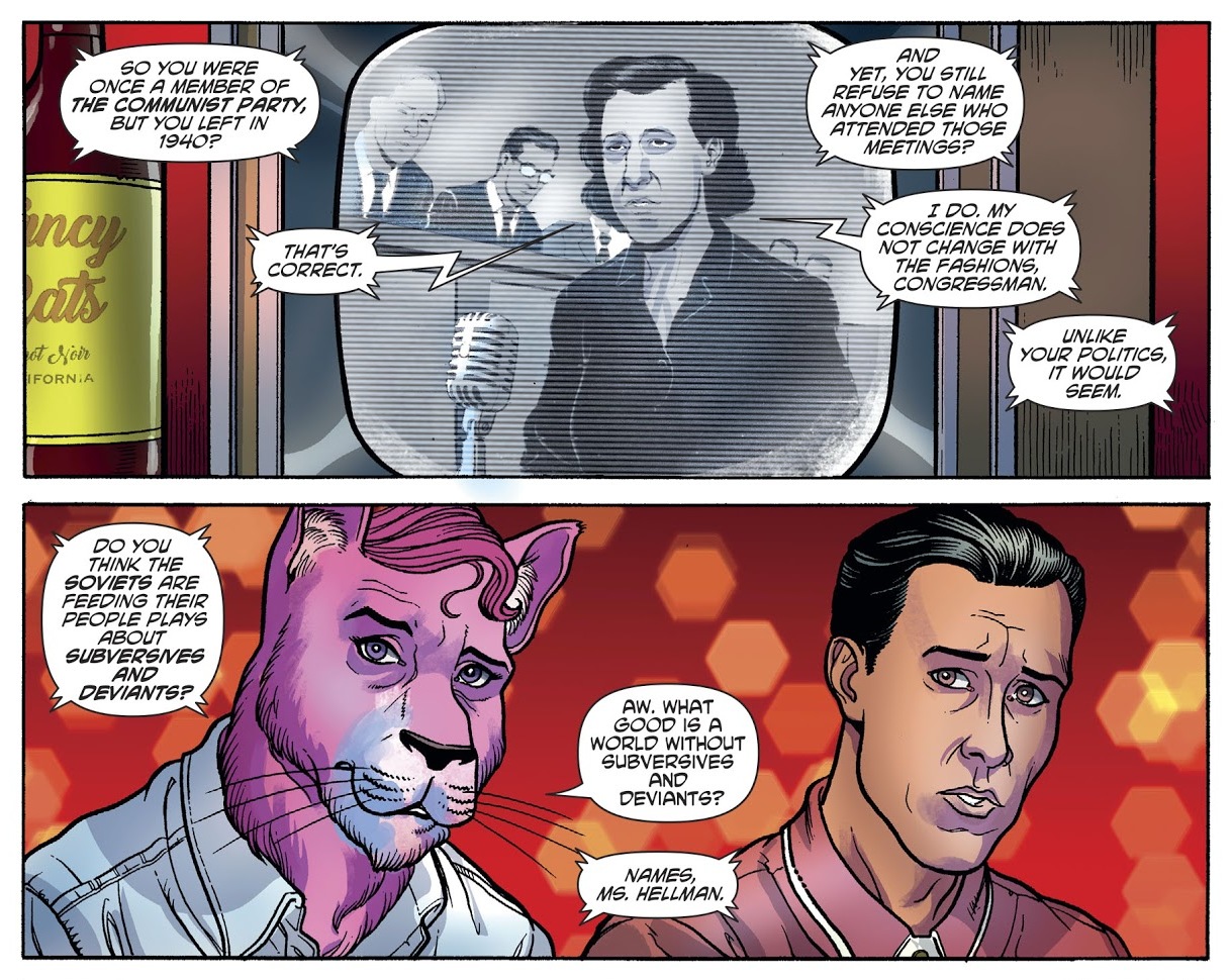 Snagglepuss: Exit Stage Left Is A Brilliant Exploration Of McCarthyism And The Lavender Scare