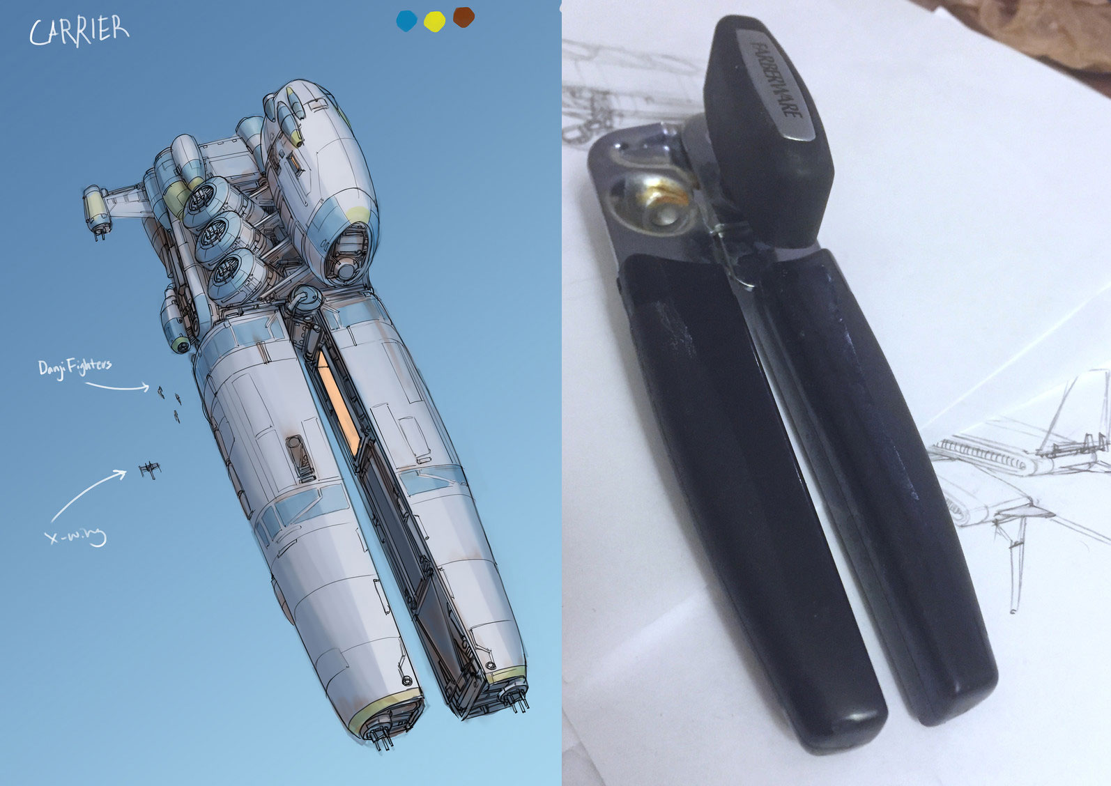 Fine Art: Artist Turns Household Objects Into Cool Spaceships