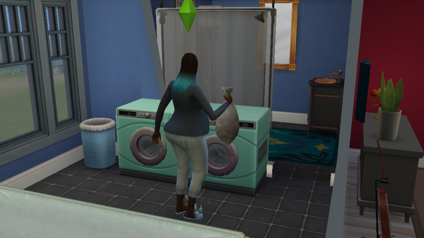 Somehow, The Sims Has Made Me Like Doing Laundry