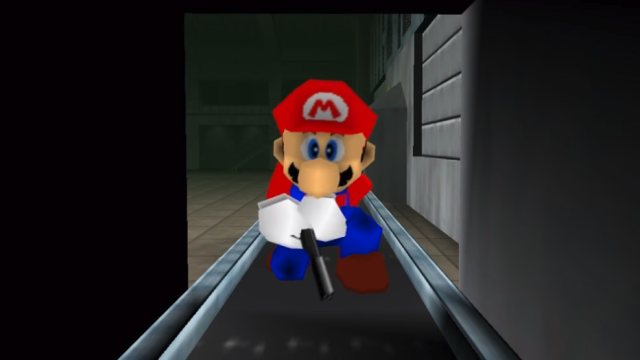 New Mod Adds Mario 64 Characters To Goldeneye 007