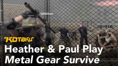 Watch Us Play Metal Gear Survive’s Absurd Horde Mode
