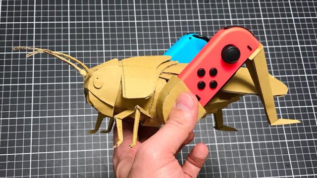 Nintendo Switch Joy-Con Controllers Make Excellent Grasshopper Legs