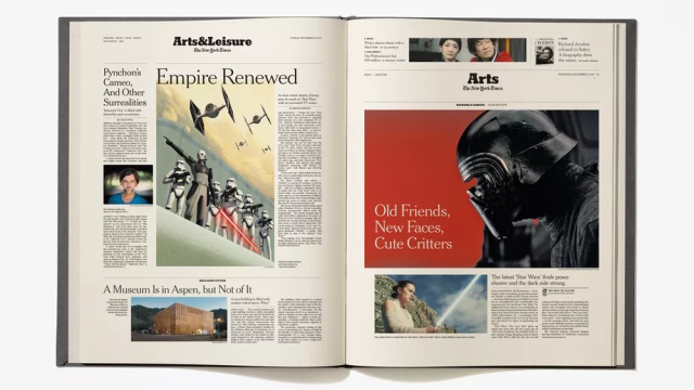 This Coffee Table Book Recounts The Whole History Of Star Wars Via New York Times Coverage