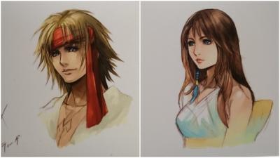 A Good Look At Official Post-Final Fantasy X-2 Character Art 