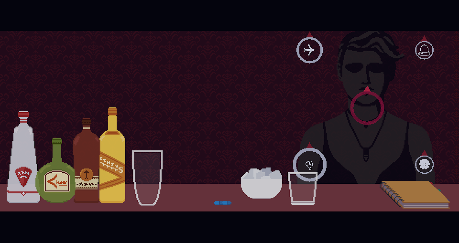 A Cyberpunk Game Where You Manipulate People With Alcohol