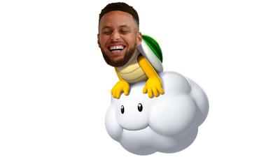 Steph Curry Is Not Very Good At Mario Kart