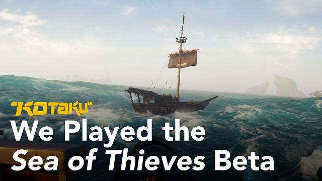 Watch Us Fight Sharks In Sea Of Thieves’ Closed Beta