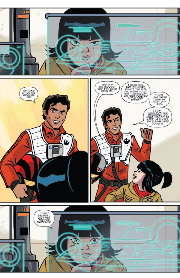 New Star Wars Comic Shows Rose Reacted To Meeting Poe As All Of Us Would