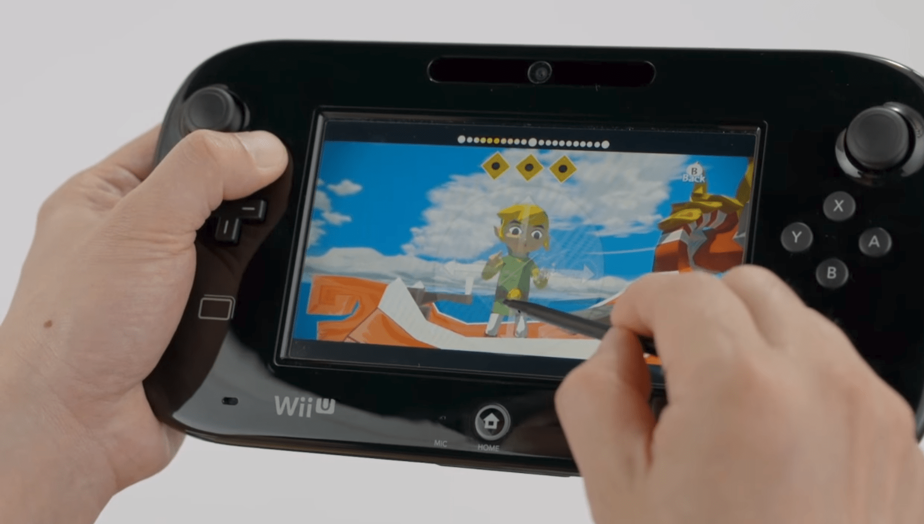 Wii U GamePad won't play Wii games