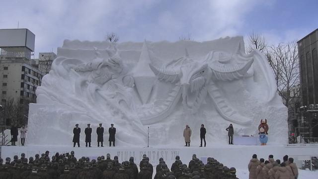 Final Fantasy XIV: A Snow Sculpture Reborn 