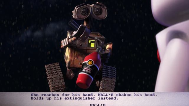 Watch How Pixar Brought One Of The Best Scenes In Wall-E to Life