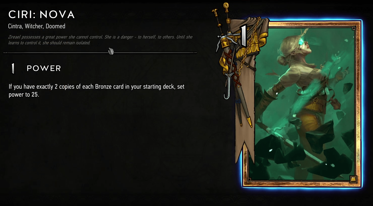 Gwent’s Latest Patch Makes Ciri Less Powerful