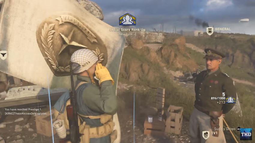 Call Of Duty Player Hits Max Rank Without Firing A Shot
