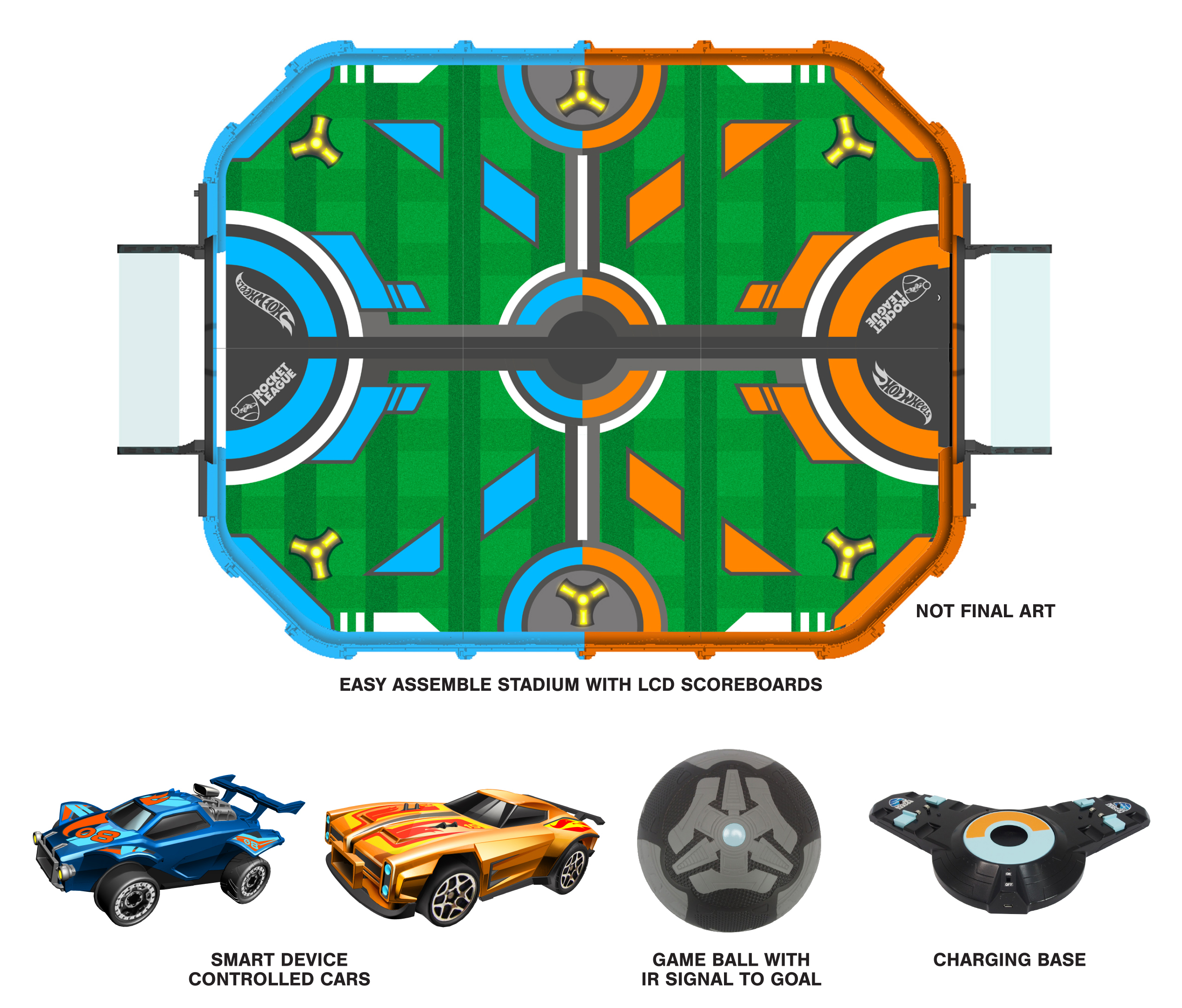Hot Wheels RC Brings Rocket League To Life This Spring