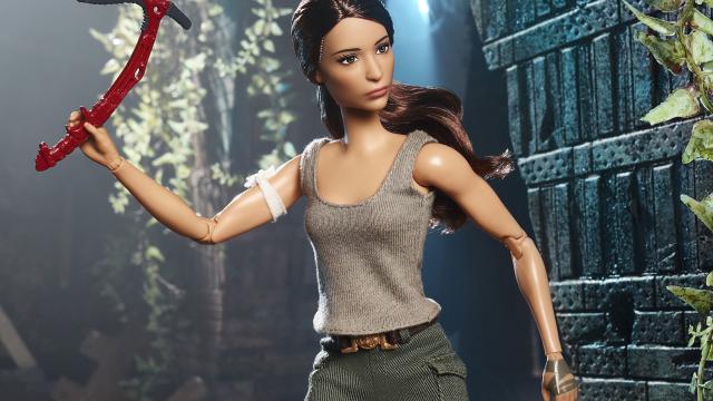 There Is Now A Tomb Raider Barbie