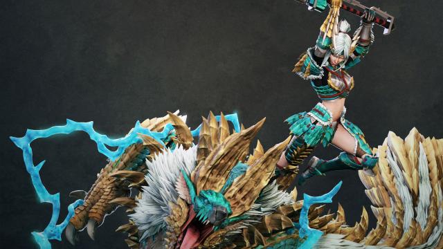 Look At This Monster Hunter Statue