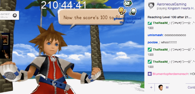 After 210 Hours On Kingdom Hearts’ Destiny Islands, Man Reaches Level 100