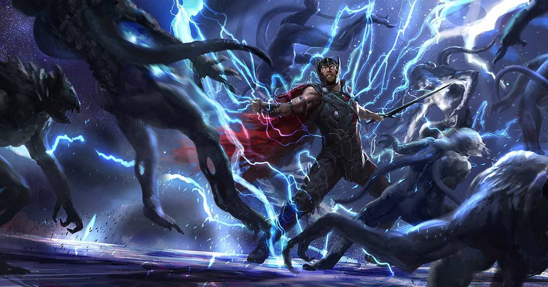 Fine Art: Some Art From Black Panther & Thor: Ragnarok