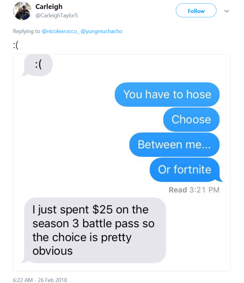 The Internet Is Using Fortnite To Test Their Relationships