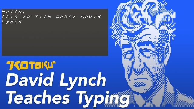 Please Let David Lynch Teach You Typing 